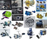 fishing reel, big game reel, trolling reel, spinning reel, baitcasting reel, spincasting reel, fly r