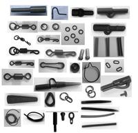 carp fishing accessories,elastic rubber tube,hook spring, double solid ring, hair extender, arrow ba