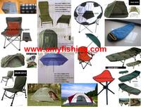 fishing chair, fishing umbrella, bed chair, fishing tent, bivvy, fishing mat, sleeping bags, carp te