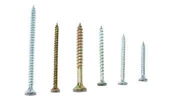 Chipboard screws, Self tapping screws