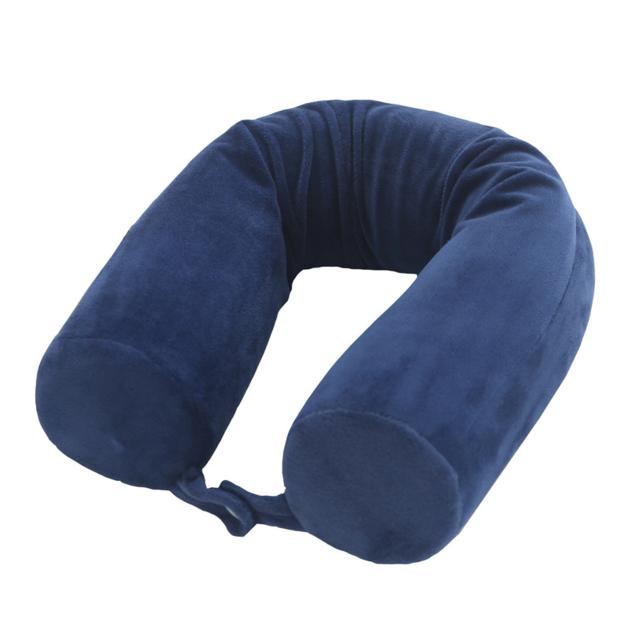Memory Foam Roll Pillow Bendable Travel