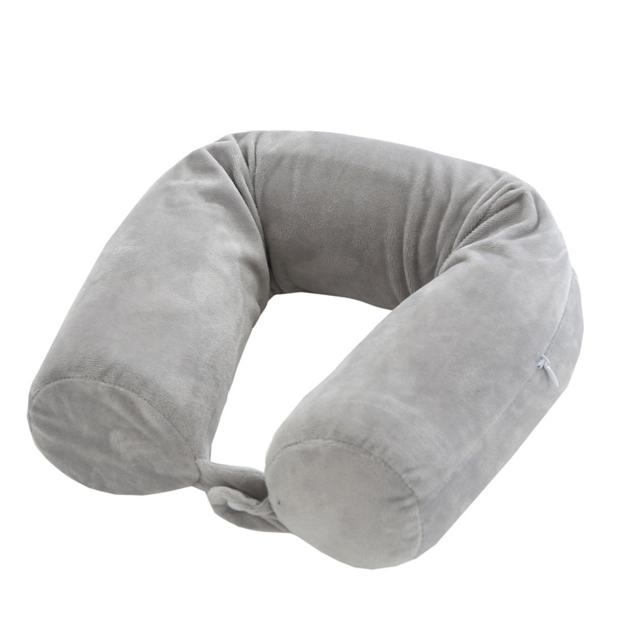Memory Foam Roll Pillow Bendable Travel