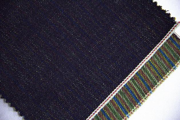 13.2oz Colored Satin Striped Denim Fabric Wholesale W1167