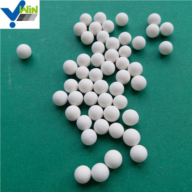 Zibo 99.5% alumina oxide ceramic catalyst carrier ball microspheres