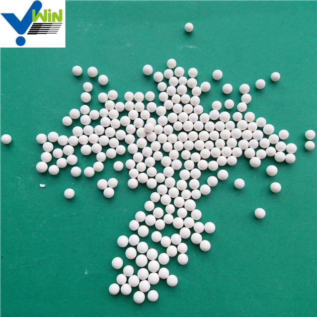 Industrial application of 99.5% alumina oxide ceramic catalyst ball microspheres Zibo
