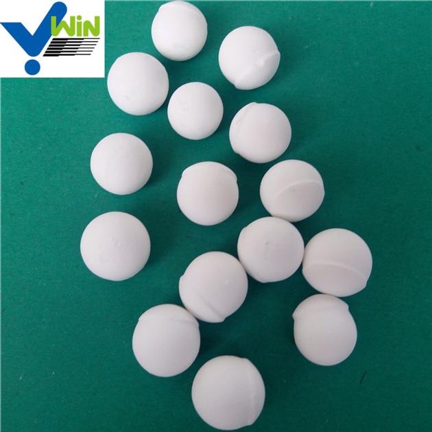 Inert alumina ceramic grinding media balls microspheres density