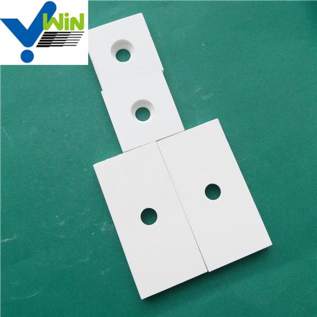 95% high purity alumina ceramic plates with high temperature resistance