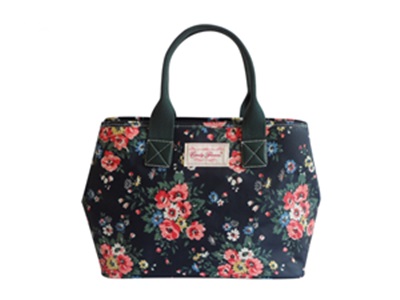 Colorful Candy Flowers Canvas Tote Bag