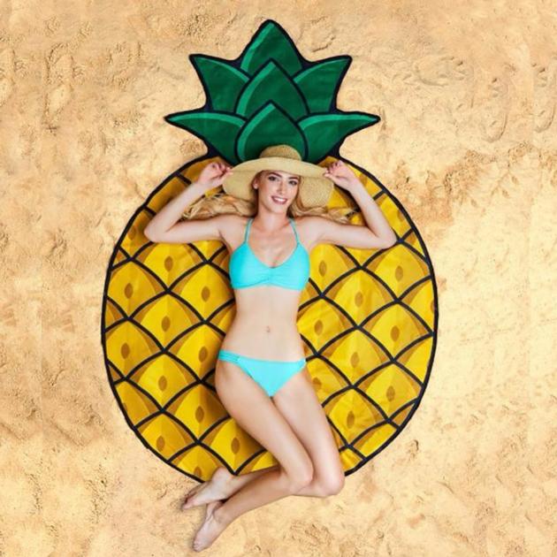 Pineapple Beach Towel Cover Up Sexy