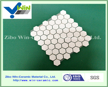 High Precision White Alumina Mosaic Tile