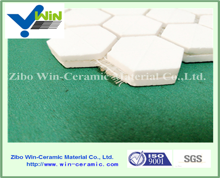 High Precision White Alumina Mosaic Tile