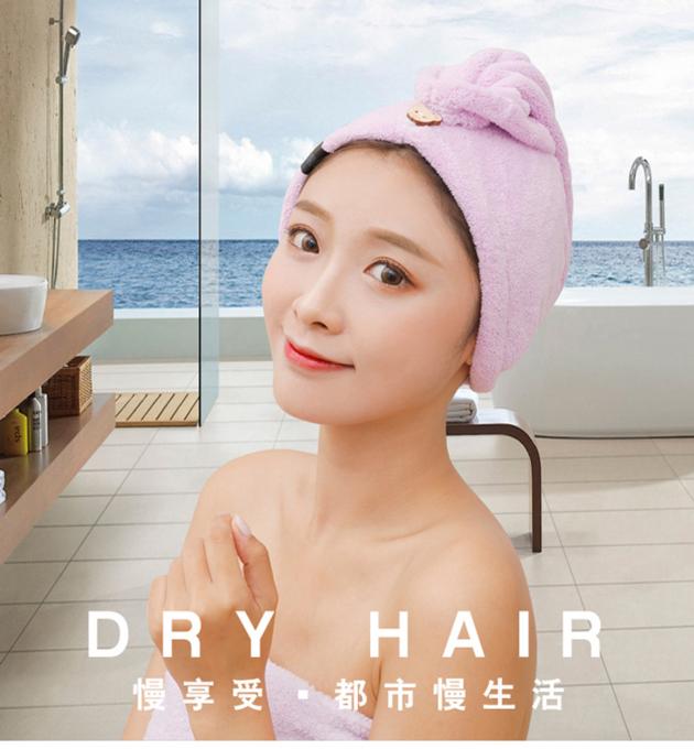 Women Towels Bathroom Coral Velvet Dry Hair Towel Bath Towels For Adults 