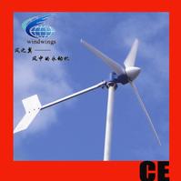 Qingdao windwings 300W windturbine