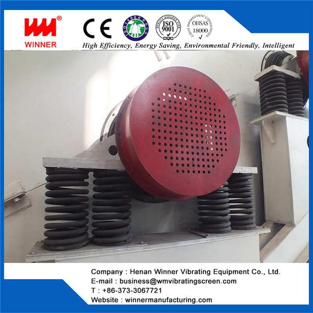 High Amplitude Vibrating Screen For High