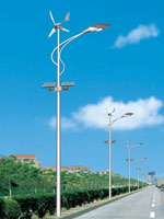 Hybrid Power Road Lights