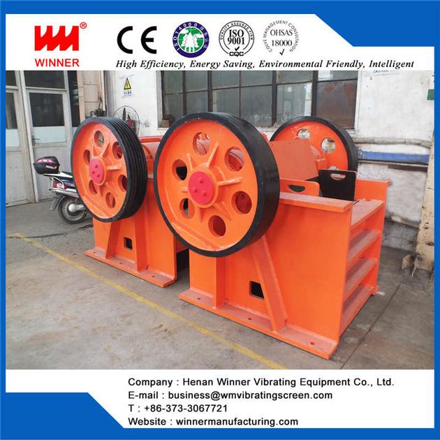 PE stock jaw crusher from China