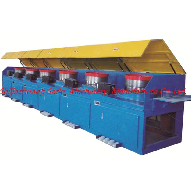 Straight line wire drawing machine