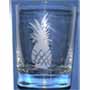 Etched and Frosted handblown glassware