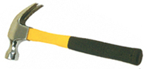 CLAW HAMMER W/FIBRE GLASS HANDLE
