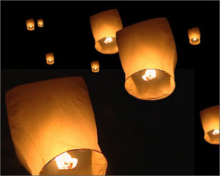 sky lantern