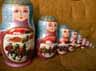 Nesting roll-wooden russian doll 