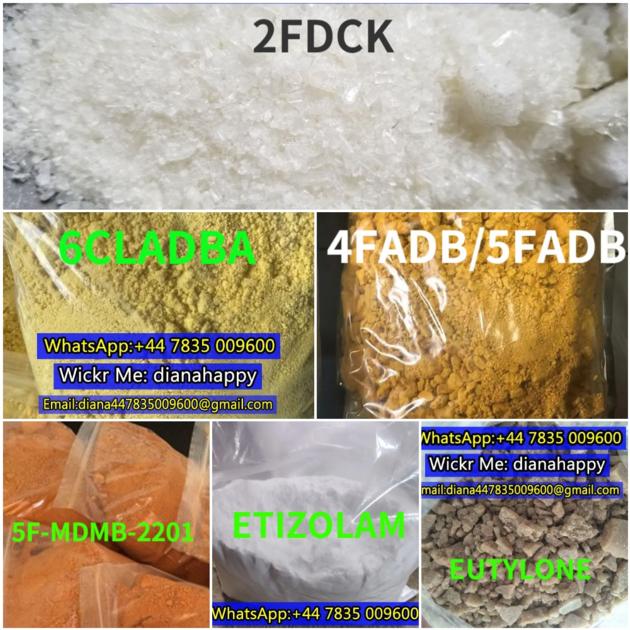 6cladba 5cladba 7df 4cec adgt Eutylone etizolam Bromazolam 2fdck 