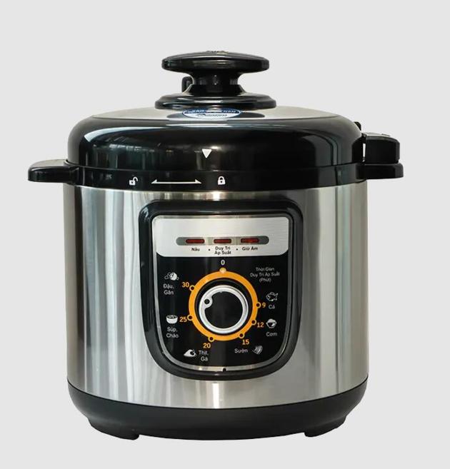 6 Quart Multicooker Stainless steel Electric Pressure Cooker Slow cooker 60YJ9