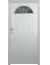 halfmoon glass door,steel glass door