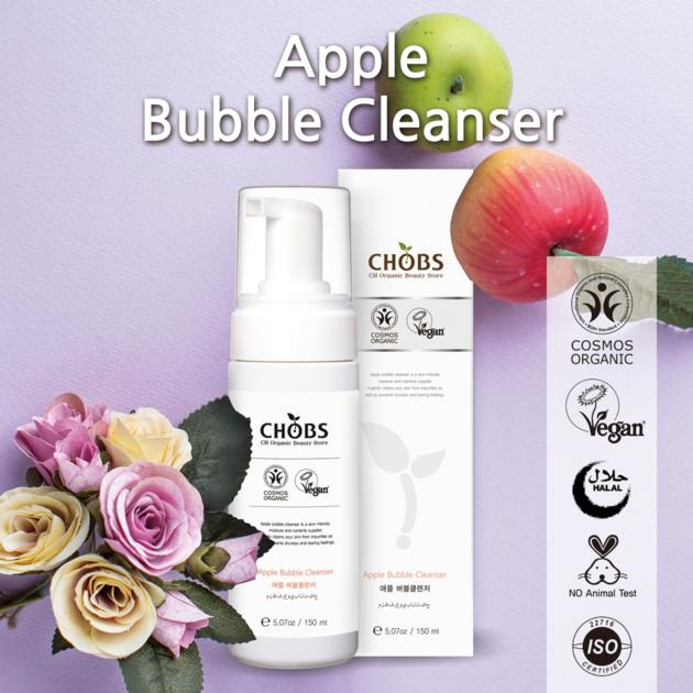 (CHOBS) Organic Apple Bubble Cleanser 150ml