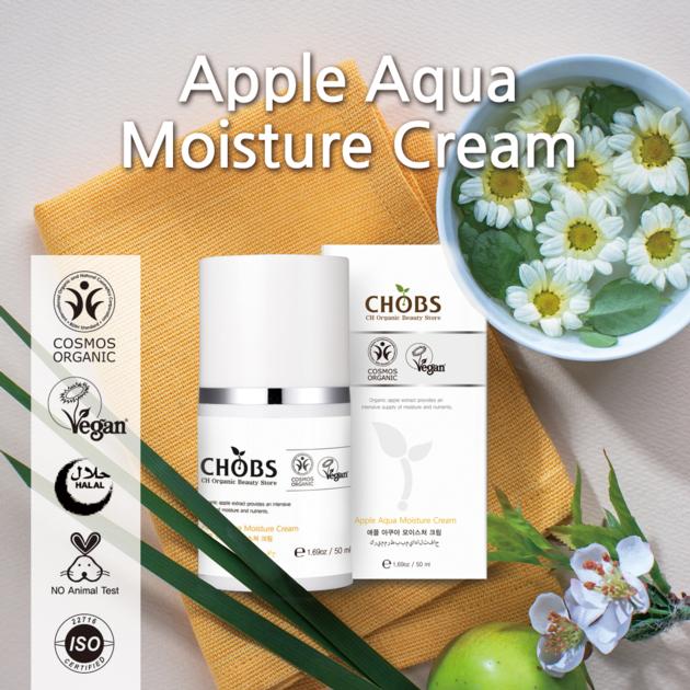 (CHOBS) Organic Apple Aqua Moisture Cream 50ml