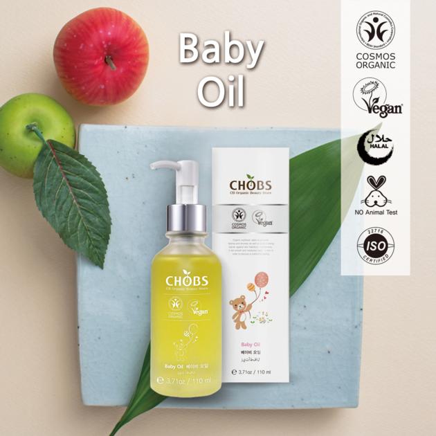 (CHOBS) Organic Baby Oil 410ml
