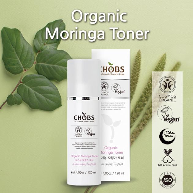 (CHOBS) Organic Moringa Toner 120ml
