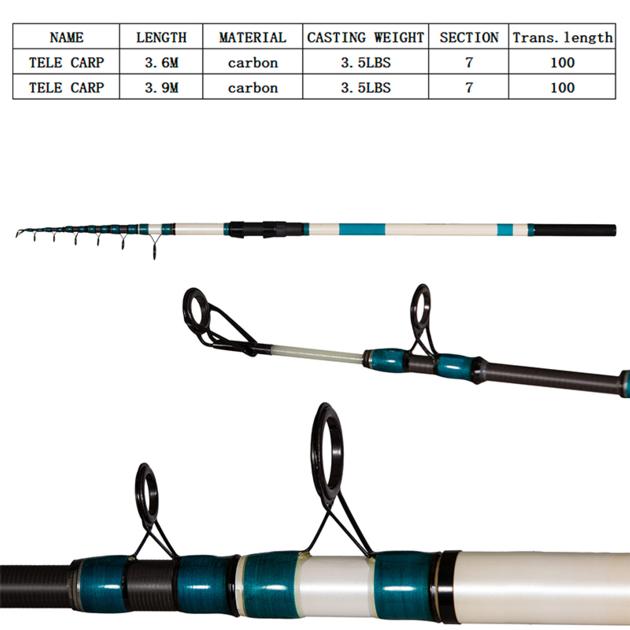 Tele Carp China Weimeite Fishing Rods