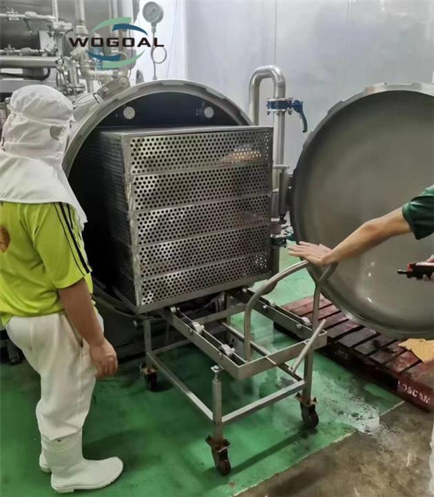 Top Quality Steam Sterilizing Retort Machine