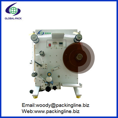 Semi automatic round bottles labeling machine GLB-130