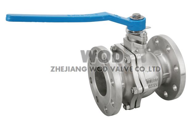Flanged Stainless Steel Ball Valve