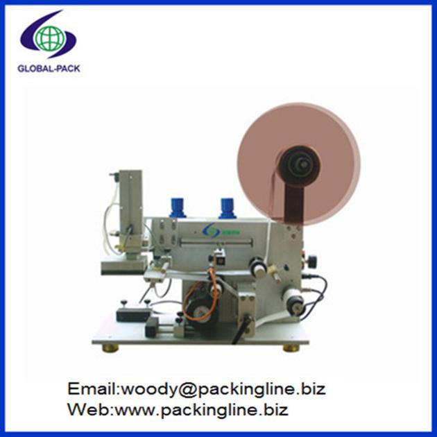 Semi automatic top labeling machine GLB-100