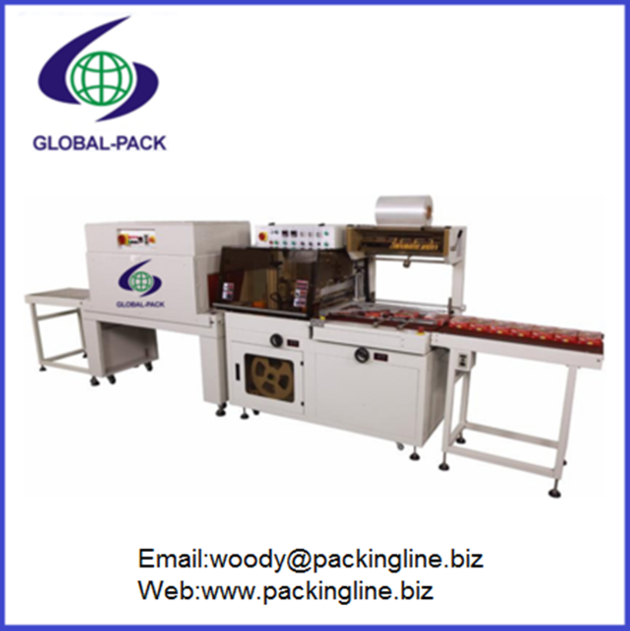 Automatic seal and shrink packing machine