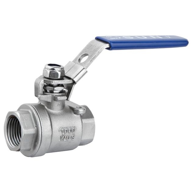 2pc Stainless Steel Ball Valve