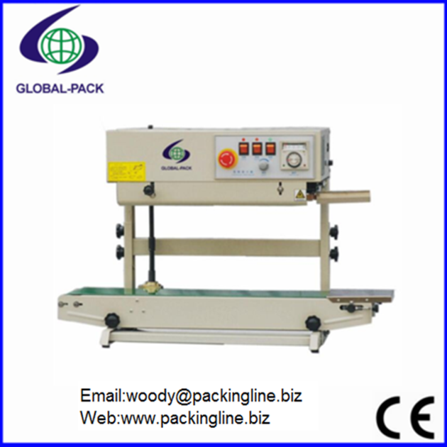 Vertical Continuous plastic pouch bags sealing machine FRB-770II