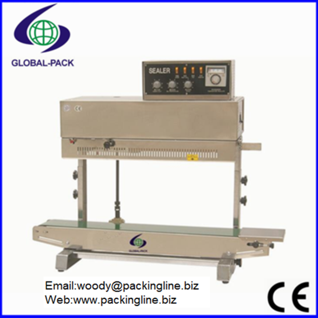 Vertical Solid-Ink Coding Continuous Band Sealer FRM-980AII
