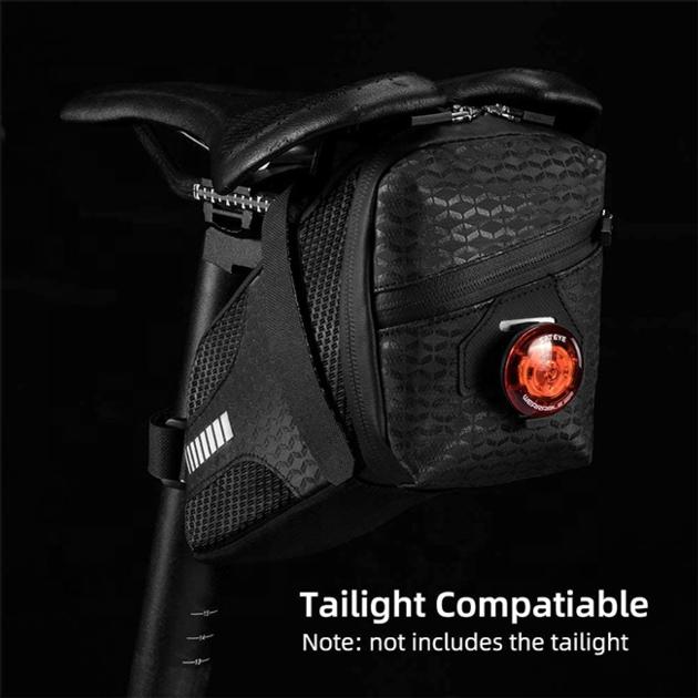 Reflective Rear Cycling Saddle Bag Taillight