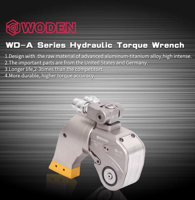 WD-A series square drive hydraulic torque wrench