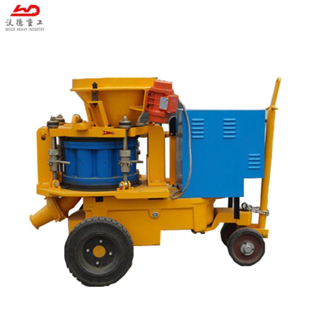 Energy saving WZ-9E electric motor dry-mix concrete spray machine price