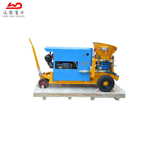 diesel engine shotcrete spraying machinery