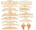 handcarved corbels,appliques,onlays,wood moulding,Roman Pillar,and mirror frames