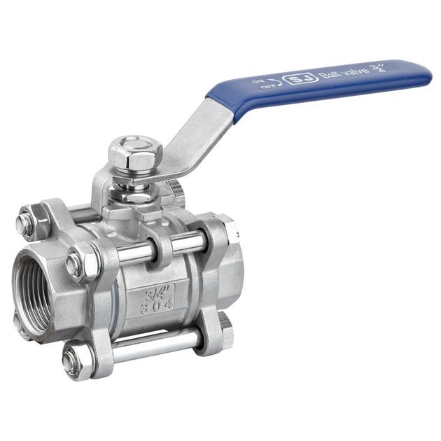 3PCS Stainless Steel Ball Valve