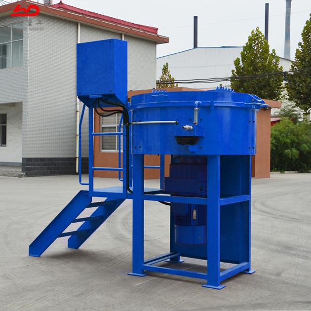 Factory Price 800kg Castable Pan Mixer