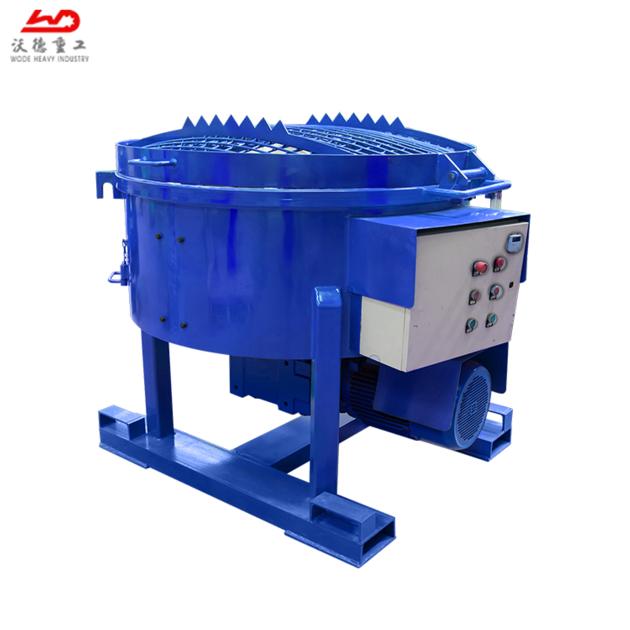 Output adjustable Mixing capacity 500kg castable pan mixer for castable installing for wholesale