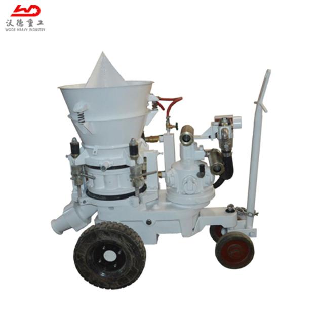 Output customizable air motor driven refractory gunning spraying machine for sale